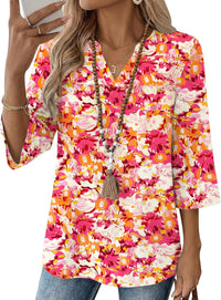 Rose Red Floral