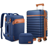 Blue 3pcs set 20inch